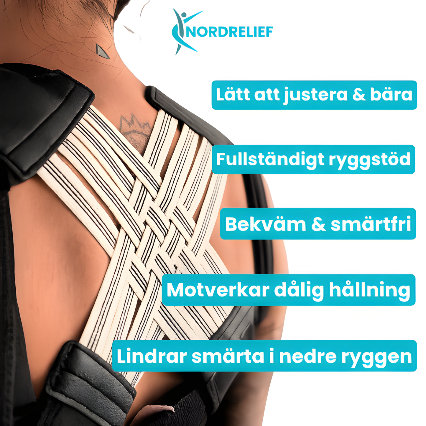 NordRelief™ - Lindrar ryggont & förbättrar din hållning